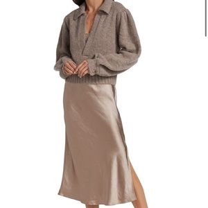 DH New York Cam Sweater Slip Dress